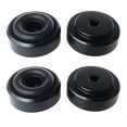 thumbnail image 3 of 4* Alloy Speaker Audio Isolation Feet Speaker Spike Pads with Non-Slip Rubber Rings for Audio,Speakers, Subwoofers, Home Theater, 3 of 6