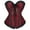 Red, variant on Womens Corset Top Bustier Tops For Women Plus Size Corset Renaissance Corset Top Purple 5XL
