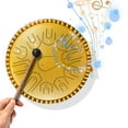 thumbnail image 1 of Percussion Instrument,Friends Handpan Drum Meditation Majors Friends Drum 15 Inch 21 Notes C 15 Inch 21 Steel Drum Percussion With Drum Inch 21 Notes With Drum Meditation Drum Meditation Majors Siuke, 1 of 7