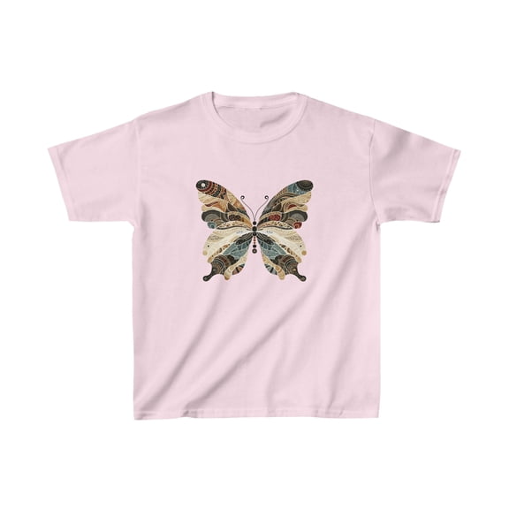 Cute Butterfly Tshirt for Kids - Choose from 5 Colors