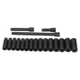 thumbnail image 4 of 1/2in Drive Deep Impact Socket Set 18Pcs 6 Point Metric Drive Impact Sockets Set 10mm‑24mm, 4 of 5