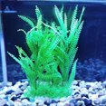 thumbnail image 1 of Flmtop Simulation Heart Shaped Water Plants Fish Tank Aquarium Landscape Accessories Pink, 1 of 9