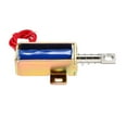 thumbnail image 4 of Unique Bargains DC12V 2A 5mm Mini Electromagnetic Solenoid Lock Pull Type for Electirc Door Lock, 4 of 5