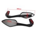 thumbnail image 5 of BFY Pair 360 Degree Adjustment Motorbike Rear View Mirror Side Rearview Mirrors For CFMOTO 250SR CF250-6 CF250-6-6A, 5 of 6