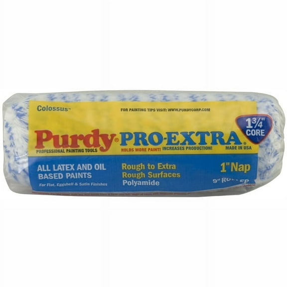 Genuine Purdy Colossus Pro-Extra 9" x 1" Nap Roller Cover 140665095