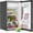 Black, variant on Bingirl 3.2 Cu.Ft Mini Fridge with Freezer, 91L Energy-Efficient Single-Door Sliver Mini Fridge