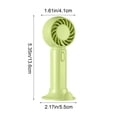 thumbnail image 7 of WKSCLPAI Outdoor Mini Handheld Fan Portable Quiet Desktop Fan Compact Lightweight for Office Travel Beach Summer Cooling, 7 of 7