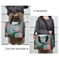 thumbnail image 6 of FORMRS 16" Laptop Bag Carrying Sleeve Case with Handle Travel Shoulder Briefcase, Pink Door, 6 of 8
