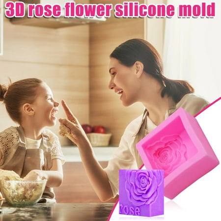 

Vikudaty Flower Rose Decorating Cake 3D Silicone Chocolate Fondant Baking Molds Kitchen，Dining & Bar 2022 kitchen