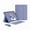 Purple, variant on Keyboard case for iPad 9.7 Inch Air 2, iPad 5th/iPad 6th Generation (2017/2018) Case with Keyboard Detachable Mouse, Smart Folio Cover with Pencil Holder(purple)