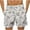 Gray, variant on LpwkSSA Mens Lightweight Camo Shorts Straight Cut Design Soft Fabric Relaxed Silhouette for Weekend Getaways Yellow XL
