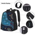 thumbnail image 3 of Balery Bohemian Turtle Mochila Escolar 3 en 1 para Niños - Mochila Resistente con Lonchera Térmica y Estuche - Mochila Escolar para Niños y Niñas, 3 of 7