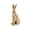 A, variant on Easter Rattan Bunny with Bow Easter Decor 12" Table Rabbit Easter Decorations Spring Bunnies Decoration Statue Figurine Rattan Bunny Decor for Home Farmhouse Table Kitchen