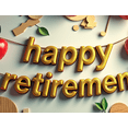 thumbnail image 4 of Happy Retirement Banner with Apple Decor Background Party Decors Retirement Celebration Photography Props Backdrop Decorations, 4 of 4