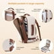 thumbnail image 4 of Mochila de viaje LOVEVOOK 40L para mujer con 3 cubos de embalaje, 4 of 8