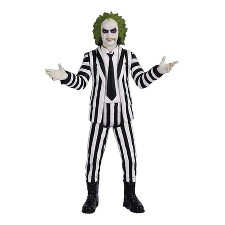 Beetlejuice 5 Points Action Figure | Striped Suit