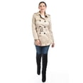 thumbnail image 5 of Gabardina de doble botonadura Roman Fashion /Juvenil, 6749 (Beige) beige G, 5 of 5
