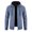 Blue, variant on Brondbend Coats for Men Mens Fall Jacket Hooded Long Sleeved Zipper Pocket Outerwear Solid Color Comfy Jacket Loose Fit Going out Tops Blue