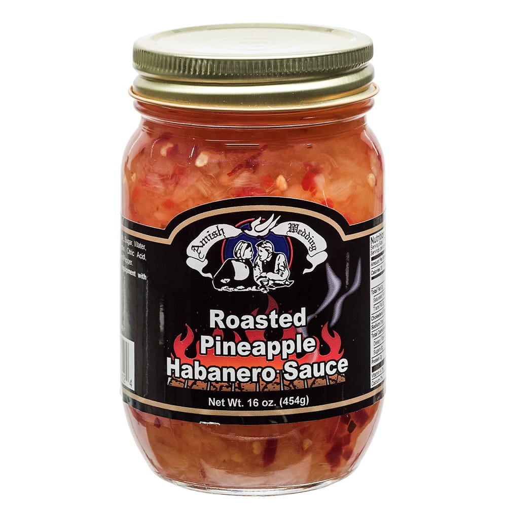 Roasted Pineapple Habanero Sauce 15oz pack of 2