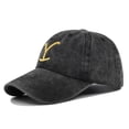 thumbnail image 2 of Yellowstone Dutton Ranch Gorra de béisbol ajustable vintage lavada envejecida gorra de camionero hombres mujeres Sincero Electrónica, 2 of 5