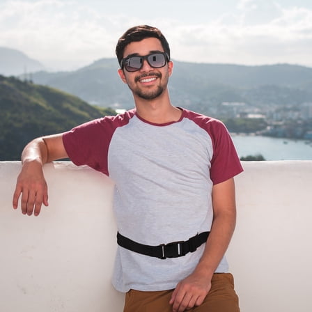 FRCOLOR  Waist Concealed Invisible Money Belt Men and Women Miss