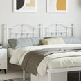 thumbnail image 1 of vidaXL Metal Headboard White 180 cm, 1 of 4