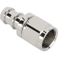 thumbnail image 3 of Straight Socketless Push-On Hose End, Nickel, -8 AN, 3 of 6
