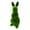 B, variant on Elainilye Flocked Bunny Decor Green Tabletop Ornament for Easter Spring Home Decor Holiday Party Supplies Desktop Figurine Gift Decorative Accent
