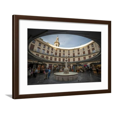 Placa Redonda (The Round Square), Valencia, Spain, Europe Framed Print Wall Art By Michael Snell