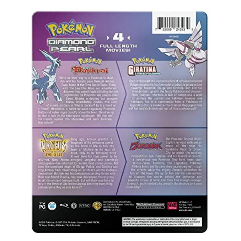  Pokemon: Diamond and Pearl - Set Two, Vols. 3-4 : POKEMON:  DIAMOND & PEARL BOX SET 2: Movies & TV