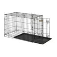 Retriever 48.75" x 30.25" x 32.5" 2Door Dog Wire Crate Up to 70lbs