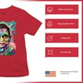 thumbnail image 4 of Tee Hunt Dean Russo Ruth Bader Ginsburg Youth T-Shirt Pop Culture Icon RBG Kids, Red, X-Large, 4 of 5
