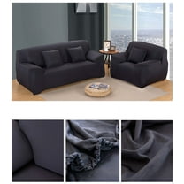 Sofa Cover Slipcover Stretch Elastic 1/2/3/4Seater Chair Loveseat Sofa Couch Furniture Protector Fit, Sofa Slipcover