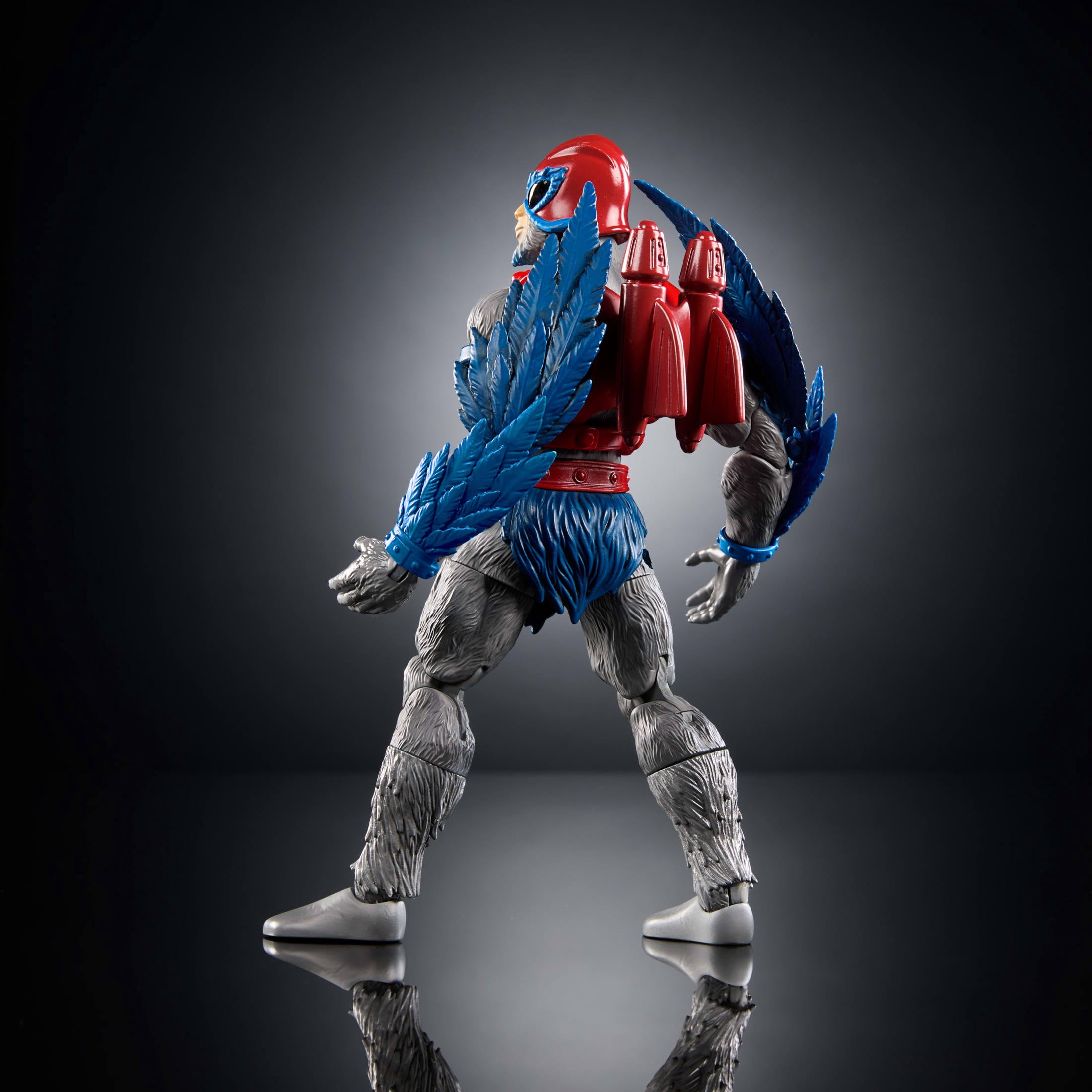 Masters of the Universe Masterverse Vintage Collection Stratos Action Figure, 7 Inch MOTU Toy