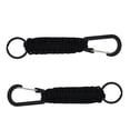 thumbnail image 5 of Snap Hook Carabiner Clips Keychain Hanging Tools Survival Kit Multifunction (black)(2pcs) Yinhe, 5 of 5