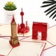 thumbnail image 3 of Tarjetas de Felicitación Pop UP 3D, Postales creativas de arquitectura europea, boda, cumpleaños, aniversario, regalo de Navidad hecho a mano, 2024, 3 of 4