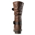 thumbnail image 5 of GLOBALWIN Mid-Calf Brown Fashion Dress Boots for Women 5.5M, 5 of 7