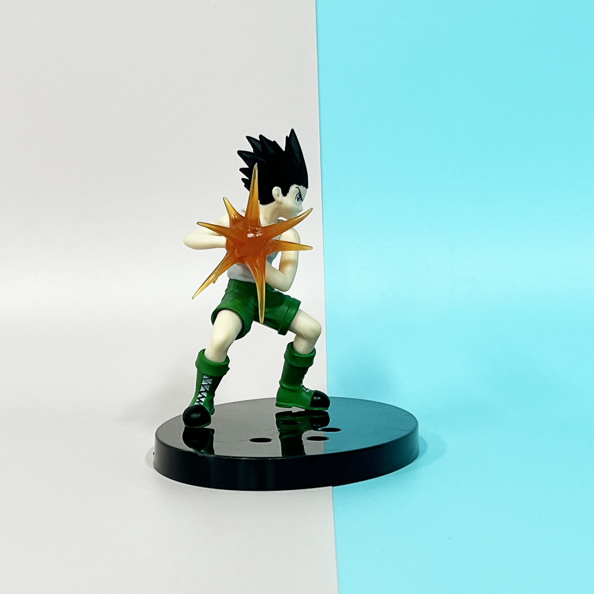 New KURAPICA, GON Freecss, Killua ZOLDYCK Figure, Fighting Anime Figures 15cm/5.9inch Character Model Collectible Handicrafts for Anime Fans Gift (a)