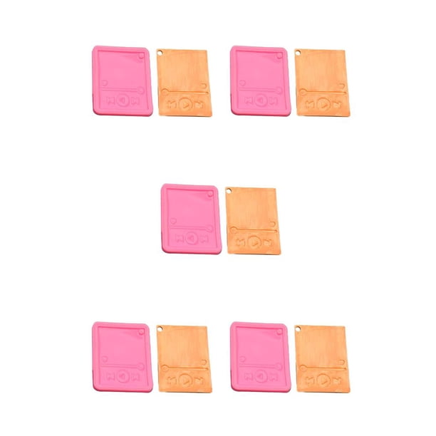 Tholdsy Moldes de silicona, accesorios para manualidades, accesorios para manualidades, herramientas interesantes para hornear, molde epoxi para tipo 3 5piezas Tholdsy CBP219121