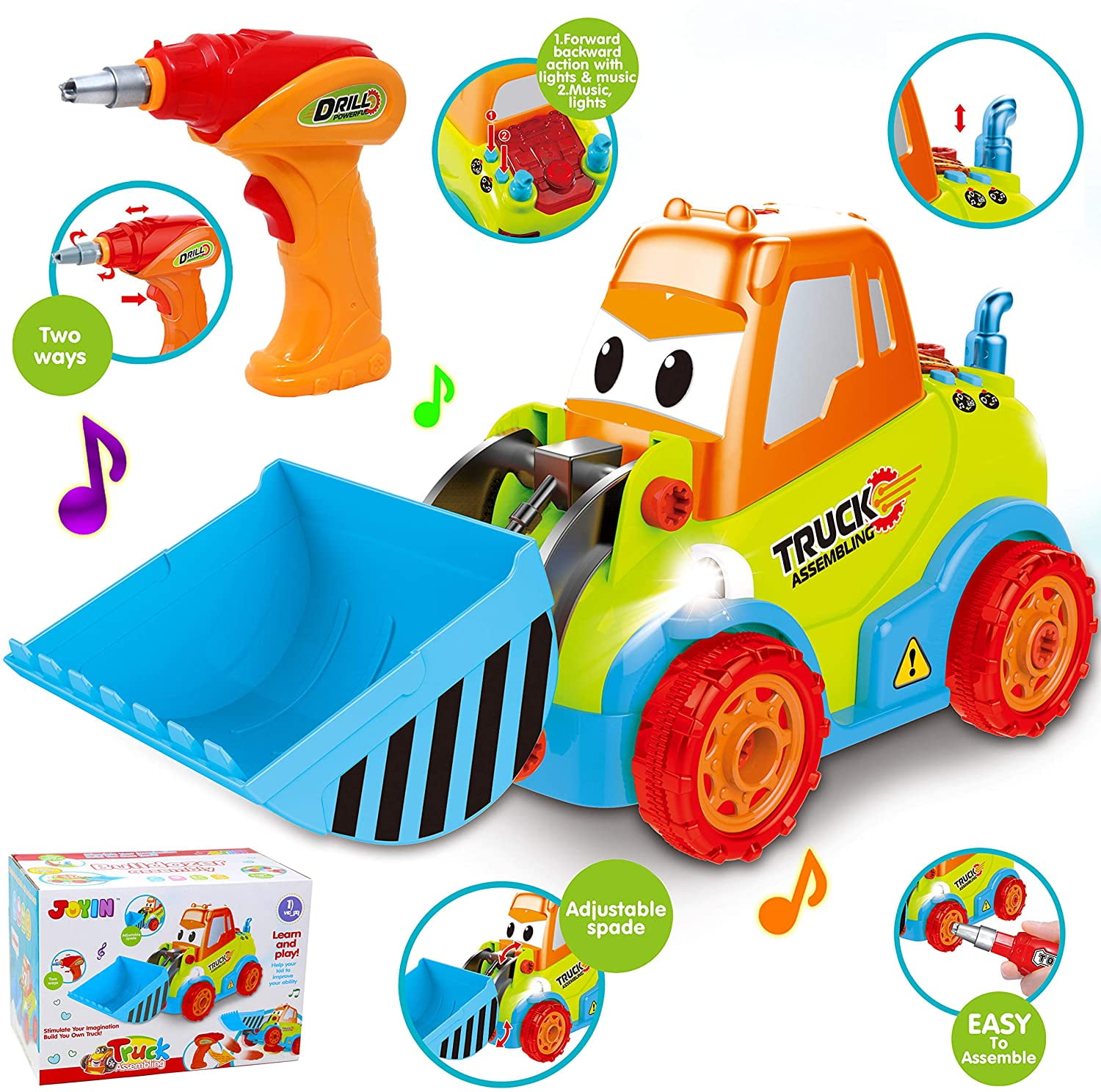 truck assembling toys