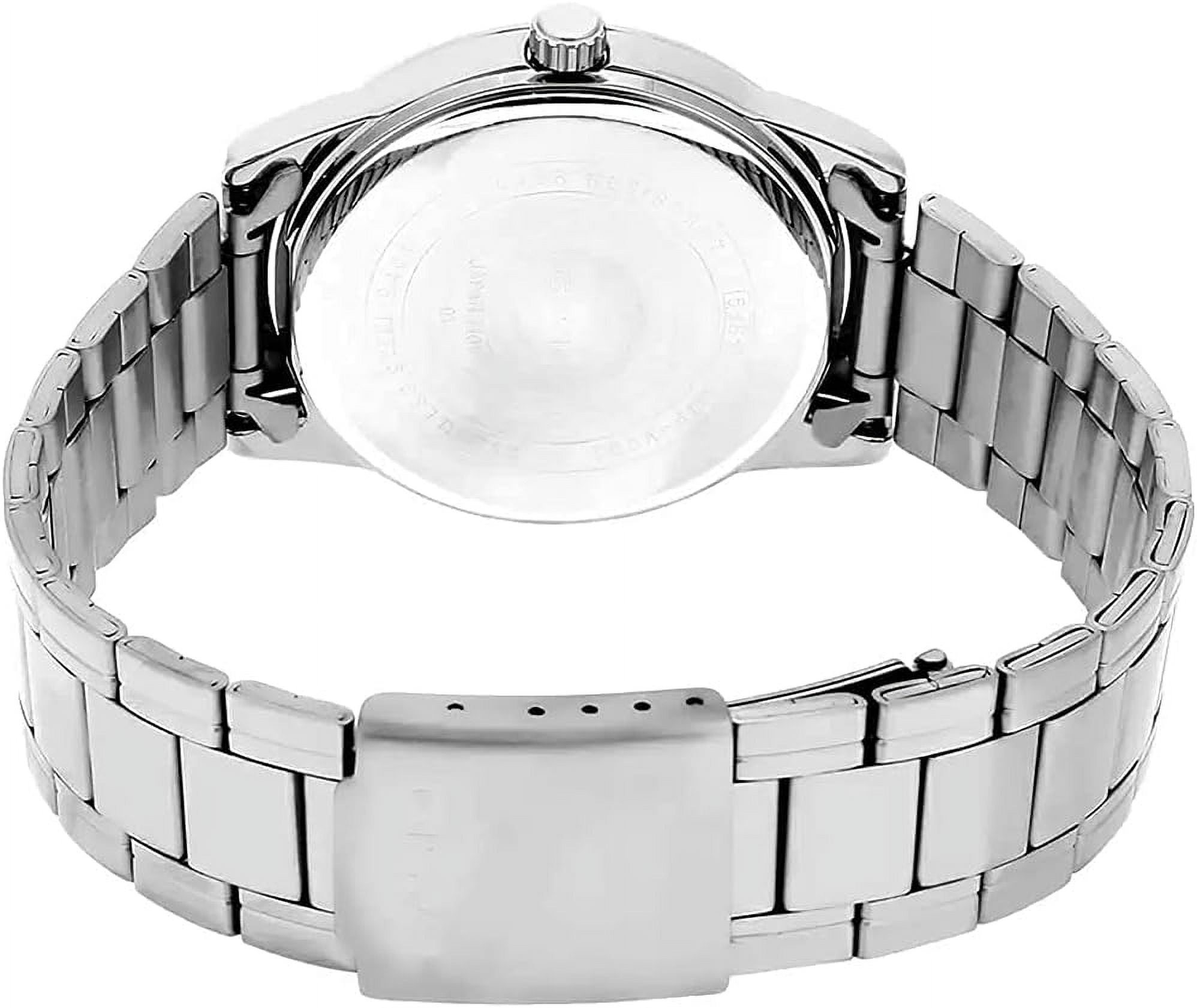Casio Men's Analog Quartz Silver Stainless Steel Watch MTP-V001D-7B