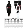 thumbnail image 3 of Disfraz de fantasía de Izutsumi Dungeon Meshi para mujer adulta, ropa, top, falda, peluca, trajes, traje de carnaval de Halloween, 3 of 5