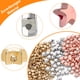 thumbnail image 3 of Laklulu Paquete de 300 cuentas de joyería de estrella, cuentas de joyería de pentagrama de 6 mm, cuentas con forma de estrella, cuentas artesanales hechas a mano para hacer joyas de bricolaje,, 3 of 7