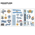 thumbnail image 3 of Tatuajes temporales: Bandera Argentina de la Copa Mundial INKARTLINK 2026, 3 of 4