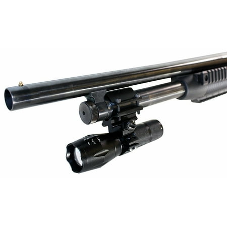 Trinity Rail - TRINITY 1000 Lumen Strobe Flashlight With Single Rail Mount For Maverick 88 Pump Shotgun.