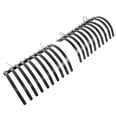 thumbnail image 6 of KOJEM ATV/UTV Landscape Rake Implement for Removal of Rock, Grass Clumps and Debris Prep for Seeding Cultivate Maintain Land Heavy Duty Rock Rake Manual Implement Lift Powder Coated Steel, 6 of 13