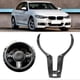 thumbnail image 2 of Steering Wheel Trim ABS Carbon Fiber Style Interior Decoration for F20 F21 F30 F32 X5 X6 MSport, 2 of 4