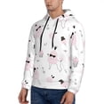thumbnail image 3 of Haiem Cute Poodle Dog Patterned Men's Hoodie with Kangaroo Pocket - Ideal Pullover Sweatshirt for Daily Wear, Travel, and Home-Medium, 3 of 7