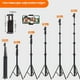 thumbnail image 1 of 64 Inch Tripod for Cell Phone Camera, Phone Tripod with Remote and Phone Holder, Portable Tripod for Video Recording, 1 of 5