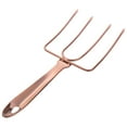 thumbnail image 4 of deevoka Stainless Steel Turkey Fork Roaster Fork for Camping Picnic Barbecue Rose Gold, 4 of 9